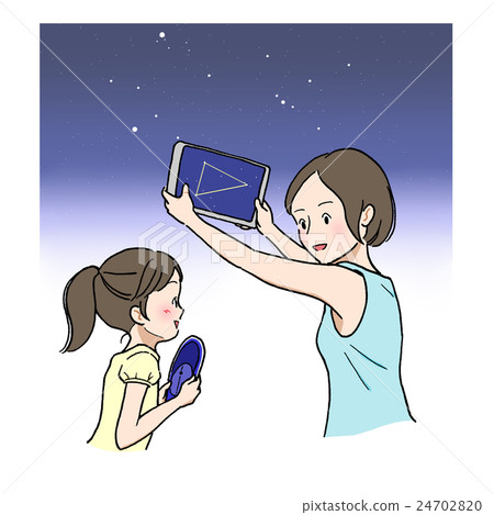 Astronomical observation _ constellation _ summer 24702820