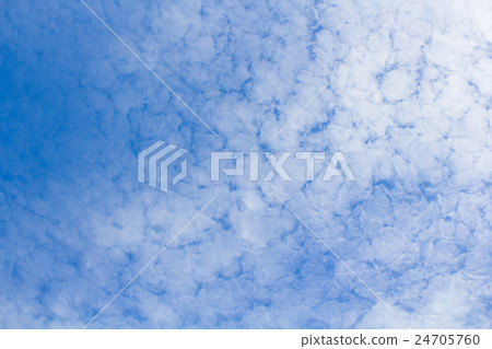 blue sky with clouds closeup 24705760