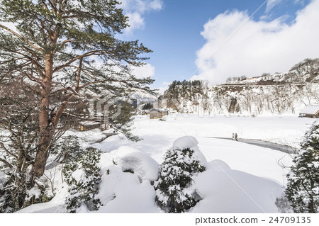 白川鄉雪景 24709135