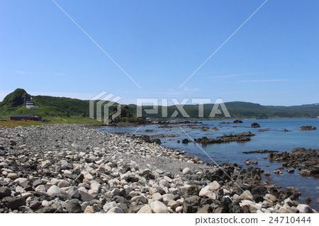 神秘的Ukishima Okushirijima Inaho Cape Hokkaido 神秘的Ukishima Okushirijima Inaho Cape Hokkaido 24710444