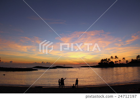 Ko Olina Beach Sunset 24712197