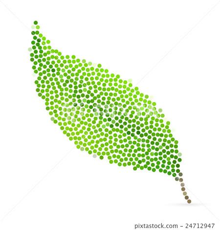 Abstract creative concept vector icon of leaf for 24712947