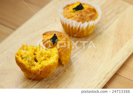 在家做蛋糕南瓜鬆餅的蛋糕 24713388