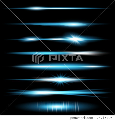 Creative concept Vector set of glow light effect Creative concept Vector set of glow light effect 24713796