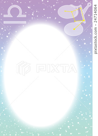 Libra thin postcard 24714064