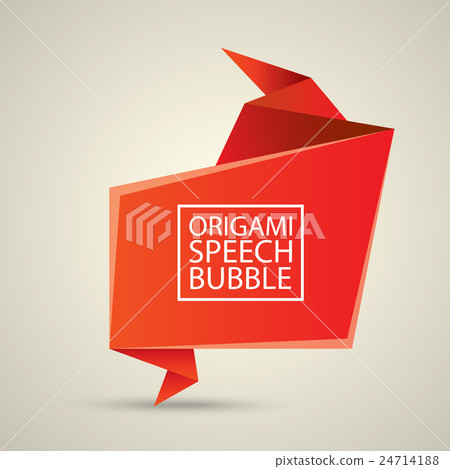 Abstract glossy red speech bubble. - Stock Illustration [24714188] - PIXTA