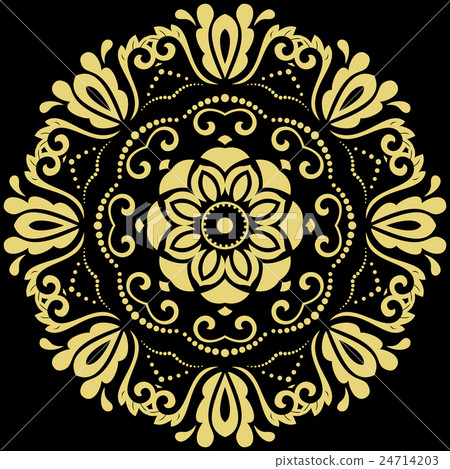 Oriental Abstract Vector Pattern Oriental Abstract Vector Pattern 24714203