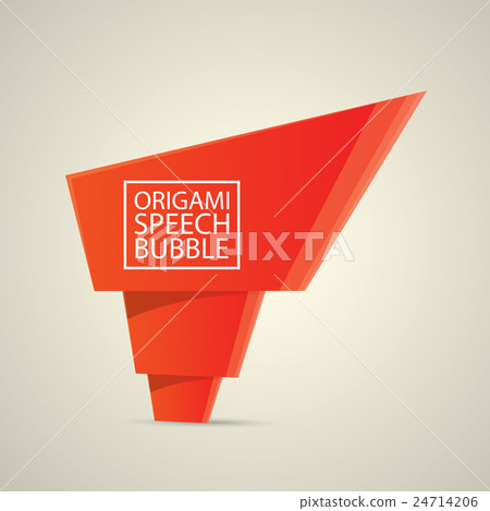 Abstract glossy red speech bubble. - Stock Illustration [24714206] - PIXTA