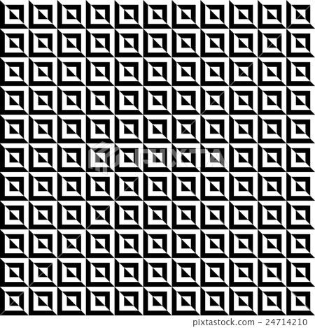 Seamless Geometric Vector Background - Stock Illustration [24714210 ...