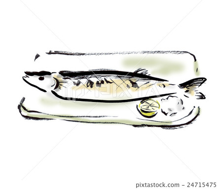 Grilled saury Grilled saury 24715475