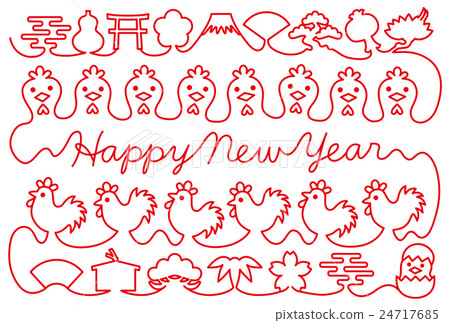 Rooster year old chicken poster card Rooster year old chicken poster card 24717685