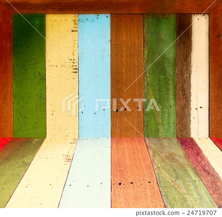 vintage rough wood plank 24719707