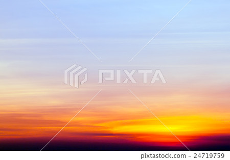 colorful sunset 24719759