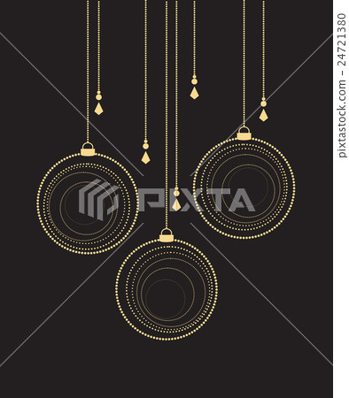 Vector Christmas balls Vector Christmas balls 24721380