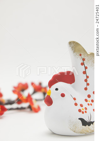 Rooster New Year's cards material Rooster New Year's cards material 24725401
