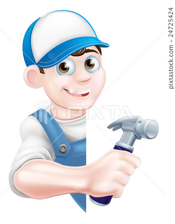 Cartoon Handyman Cartoon Handyman 24725424