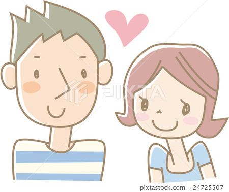 可愛的情侶(淺藍色) 可愛的情侶(淺藍色) 24725507