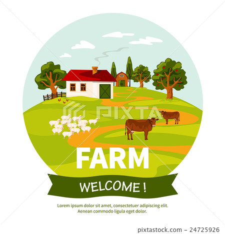 Farm Illustration 24725926