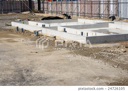 Building foundation Building foundation 24726105