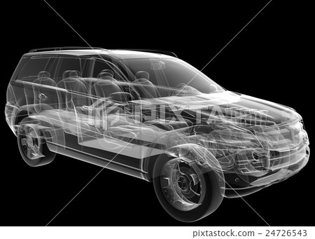 isolated transparent car image 24726543