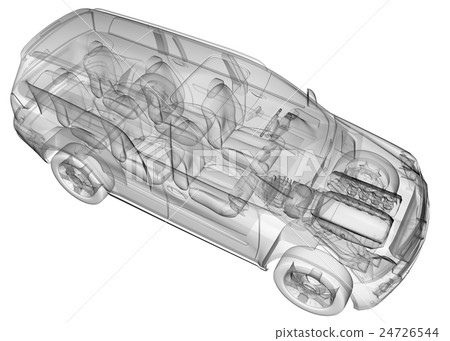 isolated transparent car image 24726544