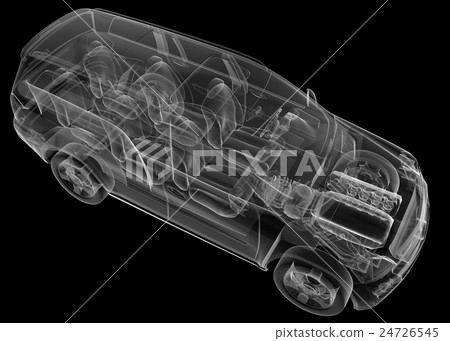 isolated transparent car image 24726545