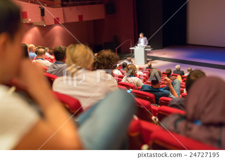 Audience in the lecture hall. 24727195