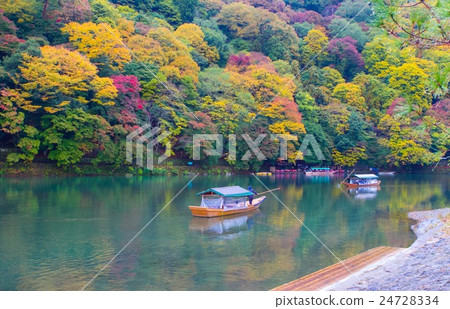 Arashiyama Kyoto Japan during autumn 24728334
