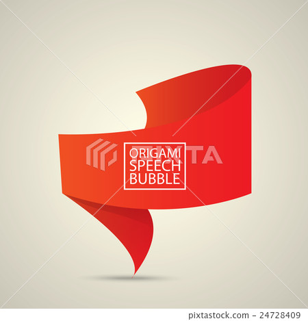 Abstract glossy red speech bubble. - Stock Illustration [24728409] - PIXTA
