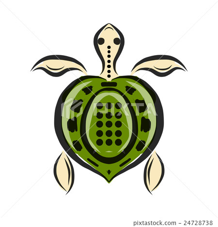 Funny sketch of tortoise for your design 24728738