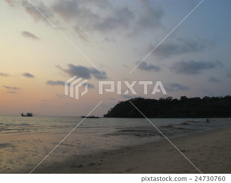 Sunset at Kood Island, Thailand 24730760