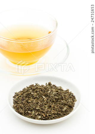 Lemon balm tea: Lemon balm tea (Melissa officinalis) 24731653