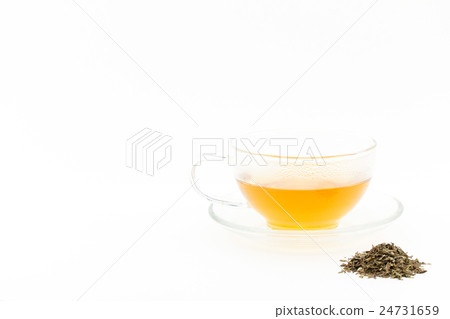 Lemon balm tea: Lemon balm tea (Melissa officinalis) 24731659