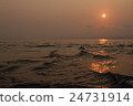 Sunset from Taketomijima / west pier (sideways) 24731914