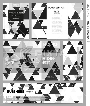 Set of business templates for presentation Set of business templates for presentation 24734705