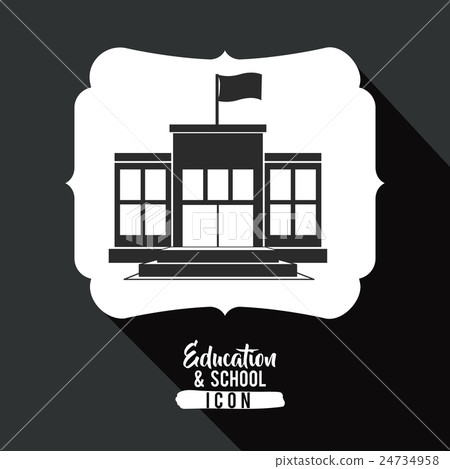 School building inside frame design 24734958