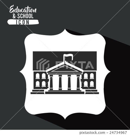 School building inside frame design 24734967
