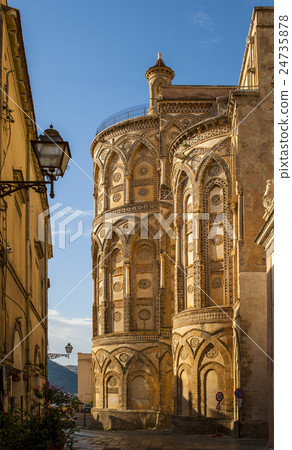 View apses Monreale Cathedral View apses Monreale Cathedral 24735878