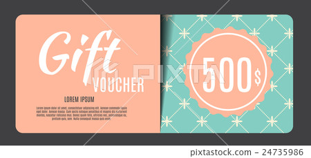 Gift Voucher Template Vector Illustration for Your Gift Voucher Template Vector Illustration for Your 24735986