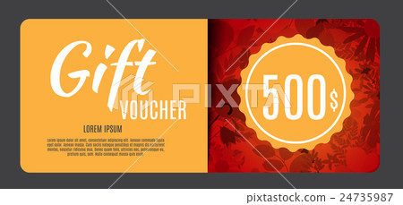 Gift Voucher Template Vector Illustration for Your Gift Voucher Template Vector Illustration for Your 24735987