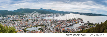 View of Bergen, Norway View of Bergen, Norway 24736444