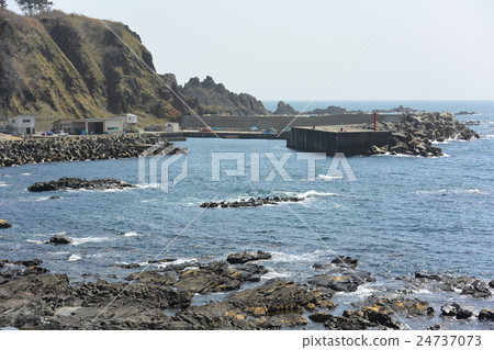 The Sea of Japan in Fukaura 24737073