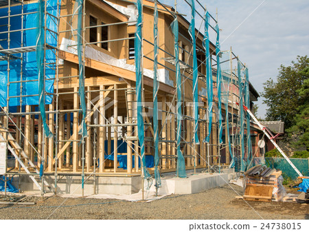 Housing construction site Housing construction site 24738015