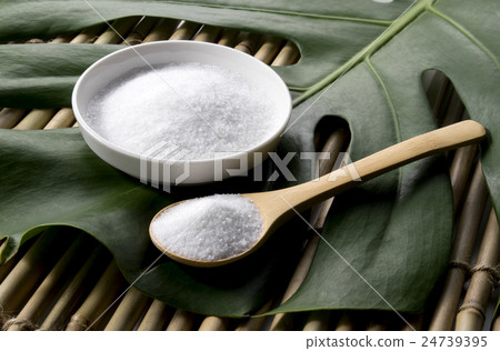 Monstera and rock salt Monstera and rock salt 24739395