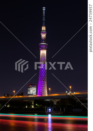 Tokyo Sky Tree 'Ya' Light Up Tokyo Sky Tree 'Ya' Light Up 24739957