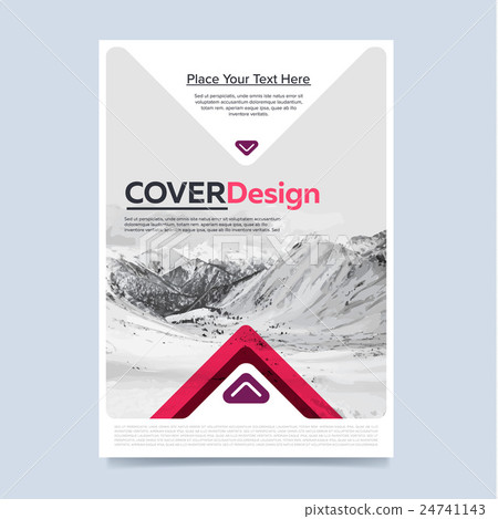 Cover design for annual report or brochure Cover design for annual report or brochure 24741143