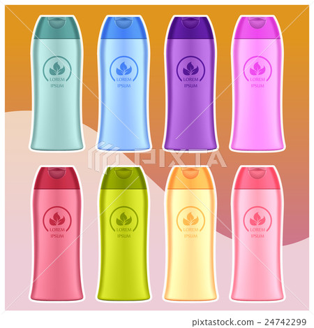 Set of Cosmetic bottles 24742299