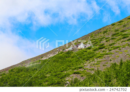 Fuji, Fujinomiya mouth 6th meeting hut Fuji, Fujinomiya mouth 6th meeting hut 24742702