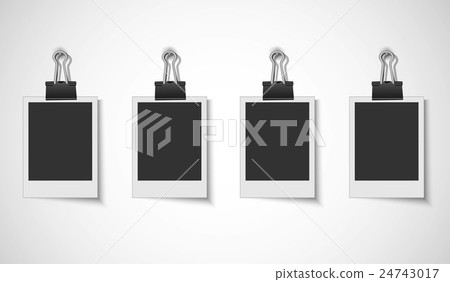 Clip and instant photo frame 24743017