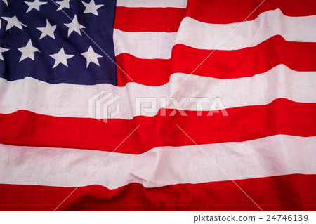 Flag of United States of America . Flag of United States of America . 24746139